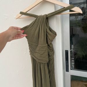 Loft olive dress